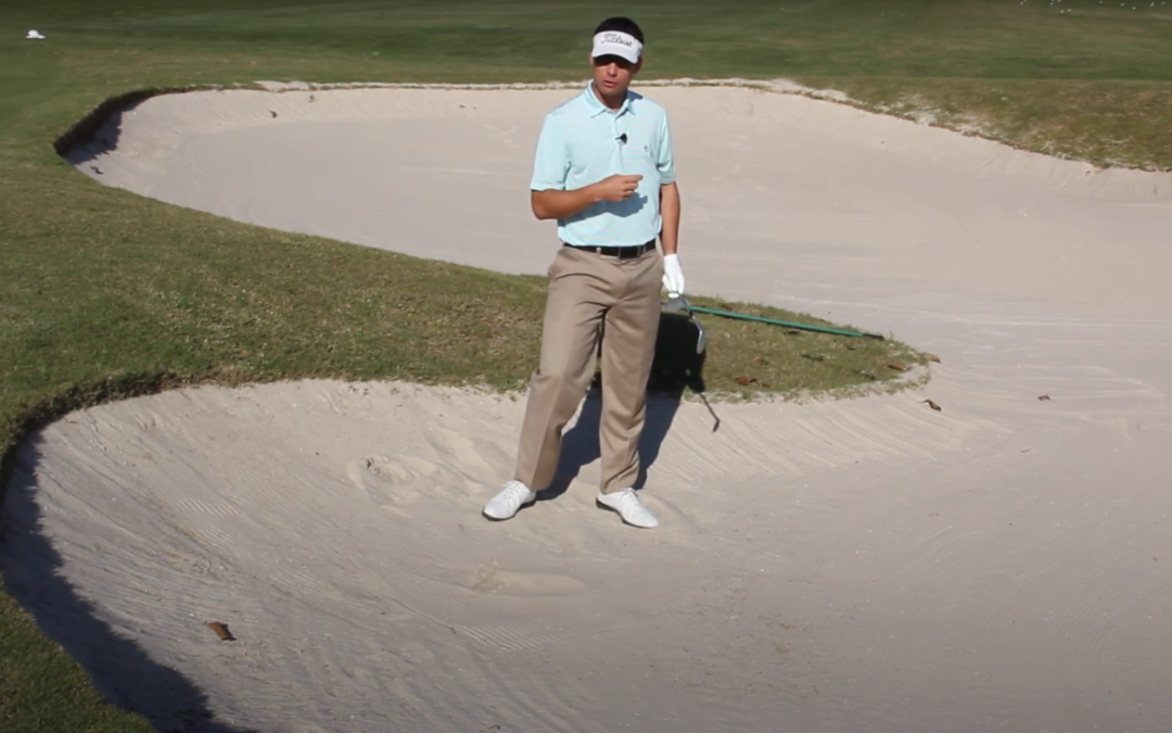 Improve your downhill bunker shots